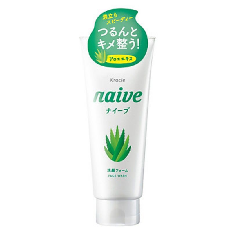 Sữa rửa mặt Naive 143g tinh chất lô hội