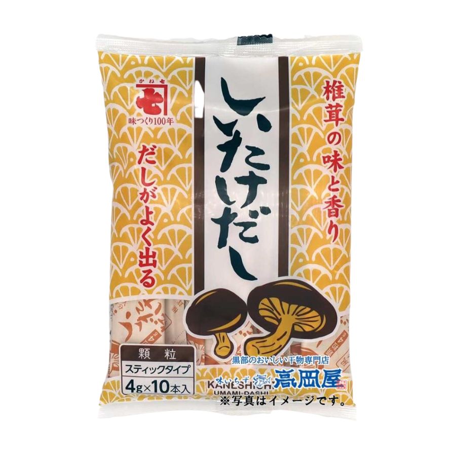 Hạt nêm nấm hương Shiitake KANE7 4gx10 gói - Hàng Nhật nội địa