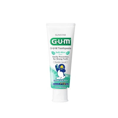 Kem đánh răng nha khoa Sunstar G.U.M cho bé 2-6 tuổi 70g ( hương bạc hà) - Hàng Nhật nội địa