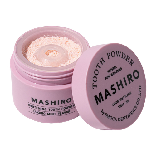 Bột đánh trắng răng Mashiro hương lựu bạc hà 30g - Hàng Nhật nội địa