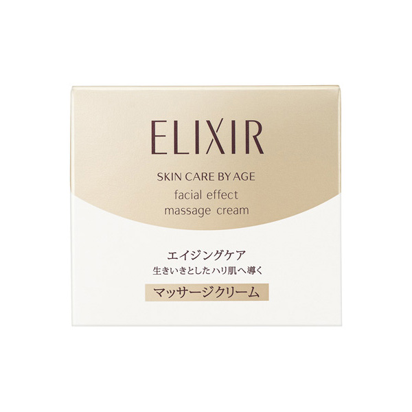 Kem massage nâng cơ da mặt Shiseido Elixir Skin Care By Age Facial Effect Massage Cream (93g) - Hàng Nhật nội địa