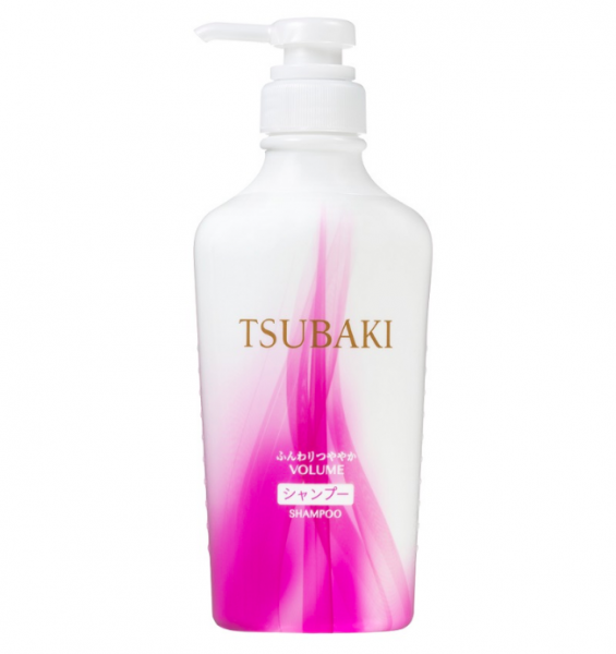 Bộ dầu gội Shiseido Tsubaki Volume Touch màu tím 500ml - Hàng Nhật nội địa