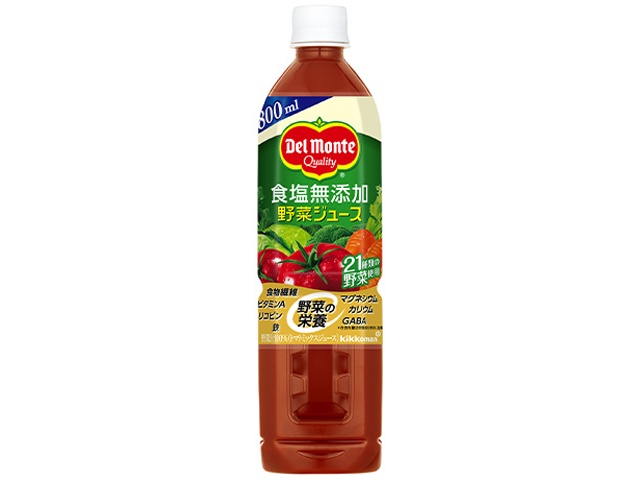 Nước ép rau củ không muối 800ml Delmonte - Hàng Nhật nội địa