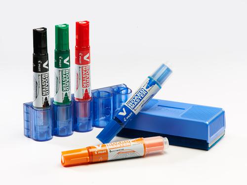 Bút lông bảng Pilot V Board Master có thể thay mực (mực đỏ) - Hàng Nhật nội địa