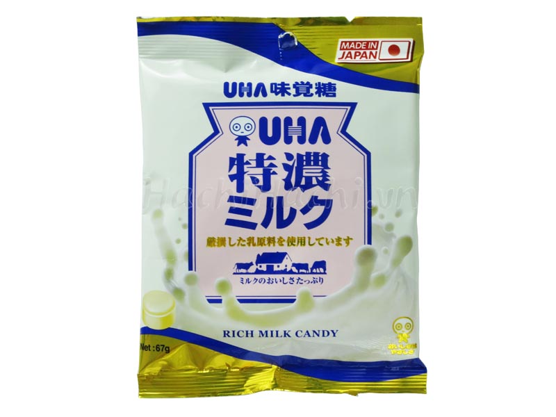 Kẹo UHA Sữa Tokuno 67g