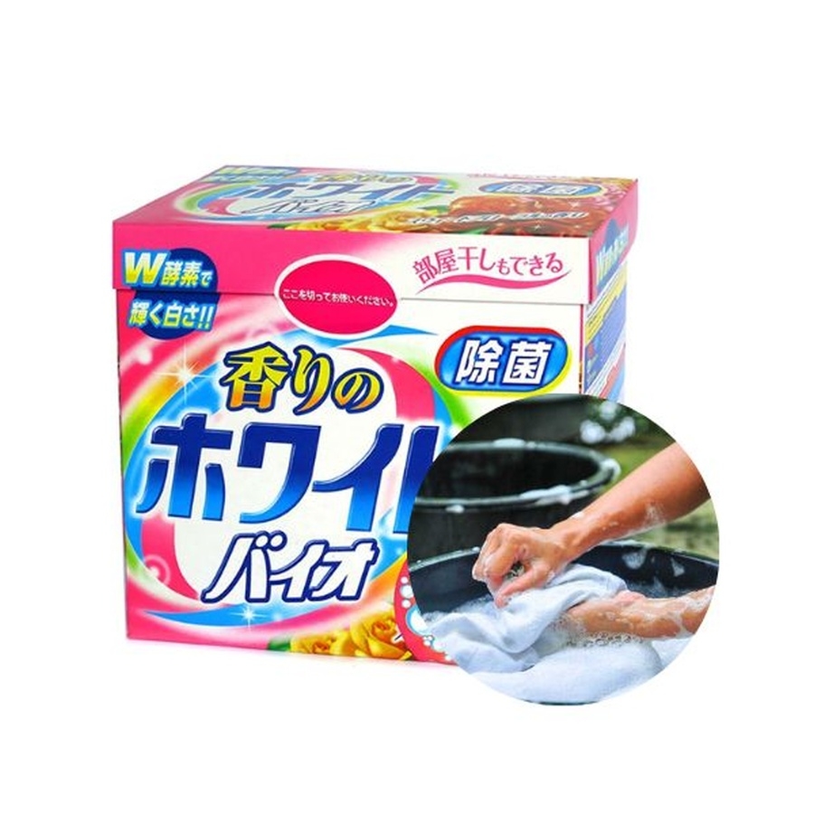 Bột giặt New Wai hồng 900g (đã phân loại) - Hàng Nhật nội địa