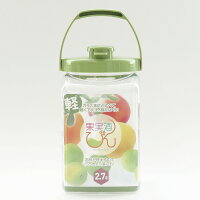 Bình ngâm bằng nhựa cao cấp có quai xách 2,7L Takeya (đã phân loại) - Hàng Nhật nội địa