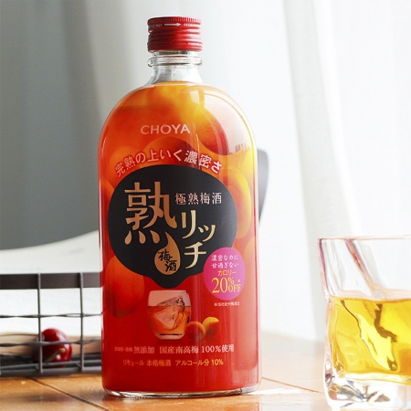 Rượu đào Choya Jyuku Rich Umeshu 10% 720ml- HÀNG NHẬT NỘI ĐỊA