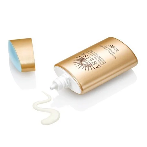 Sữa chống nắng Anessa Perfect UV Sunscreen Mild Milk SPF50+/PA++++ 60ml - Hàng Nhật nội địa