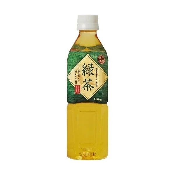 Trà xanh kobe (dạng chai) 500ml Tominaga - Hàng Nhật nội địa