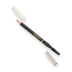 Bút kẻ lông mày Cezanne Eyebrow kèm cọ đa năng 1.2g màu nâu - Hàng Nhật nội địa