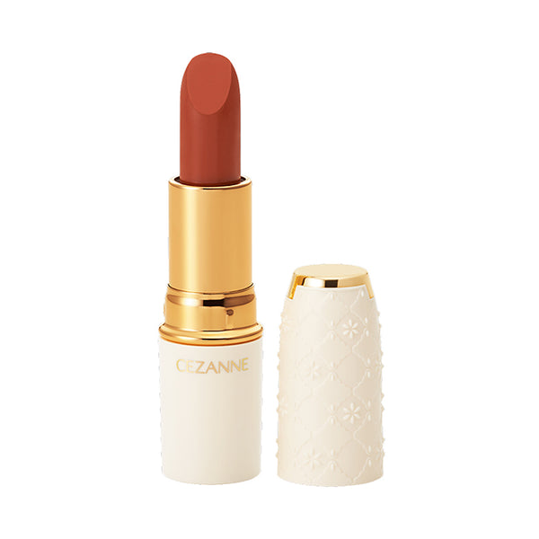 Son Lì Cezanne Không Chì Mềm Mịn Lasting Lip Color 504 (cam nâu) - Hàng Nhật nội địa