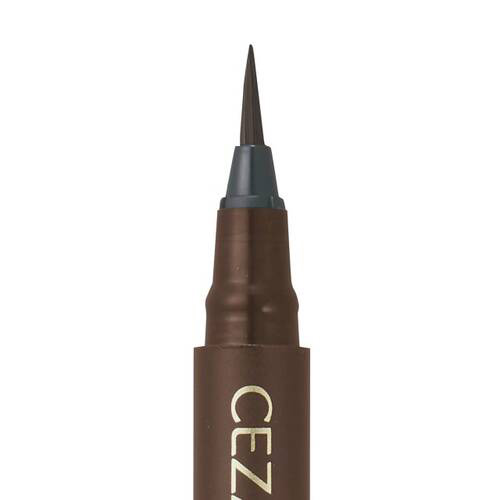 Bút kẻ mắt nước siêu mảnh Cezanne Super Sharp Eyeliner EX (00 - Nâu Đen) - Hàng Nhật nội địa