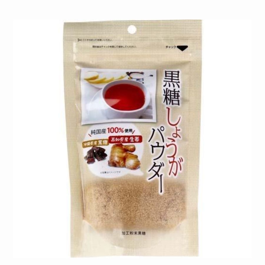 Trà Gừng Đường Đỏ 250g Okinawa - Hàng Nhật nội địa