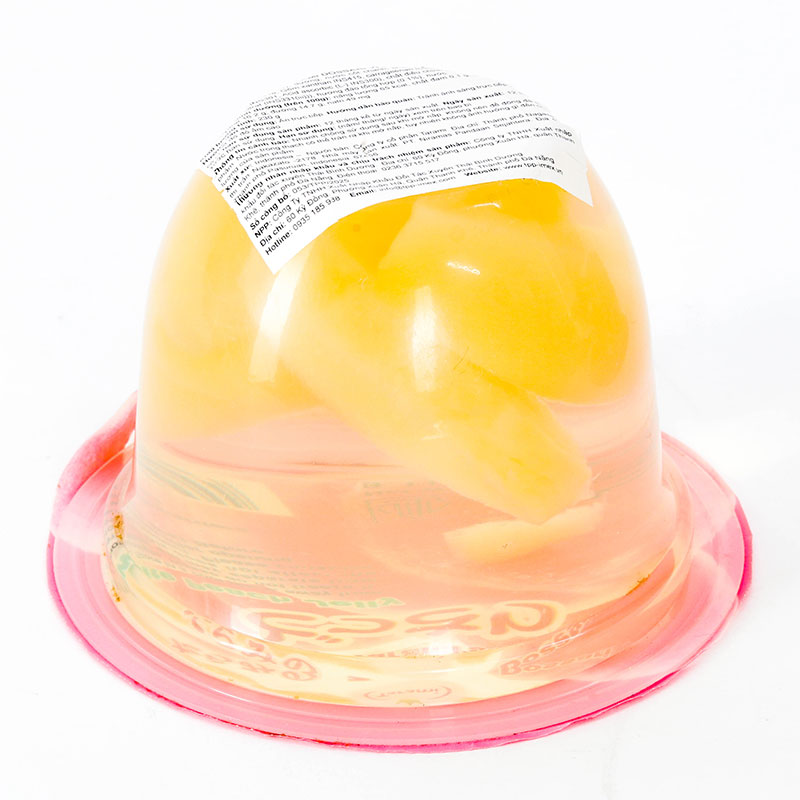 Thạch hủ Tarami Dossari vị đào trắng 230g - Hàng Nhật nội địa