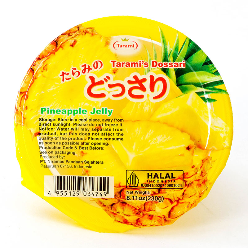 Thạch hủ Tarami Dossari vị dứa 230g - Hàng Nhật nội địa