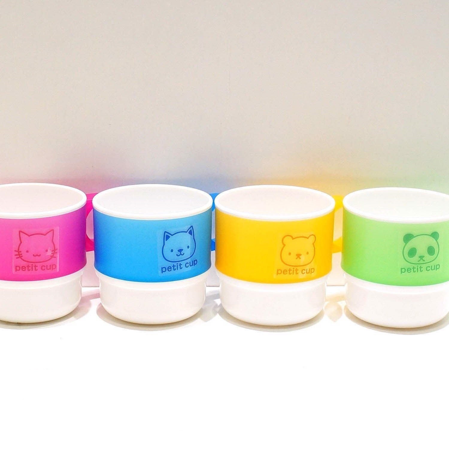 Cốc nhựa nhỏ hình thú Petit Cup 200ml - Hàng Nhật nội địa