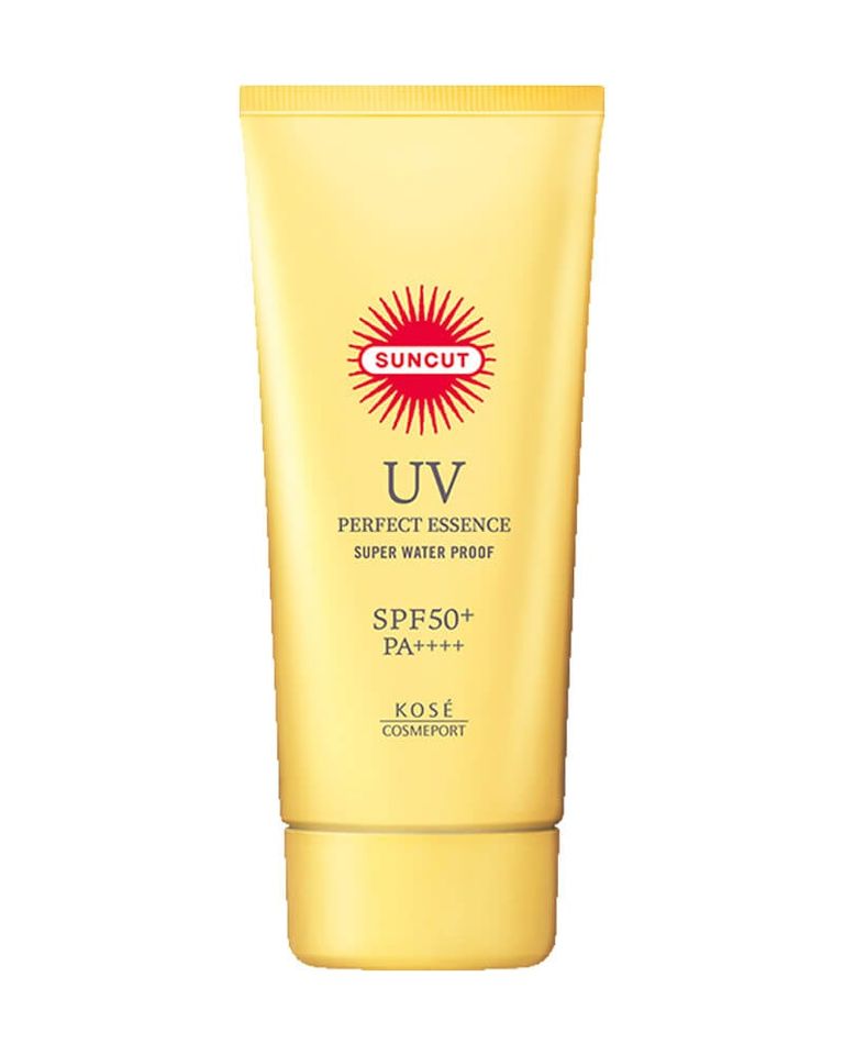 Kem chống nắng Kose Suncut Super Waterproof UV Essence SPF50+ PA++++ 60ml - Hàng Nhật nội địa