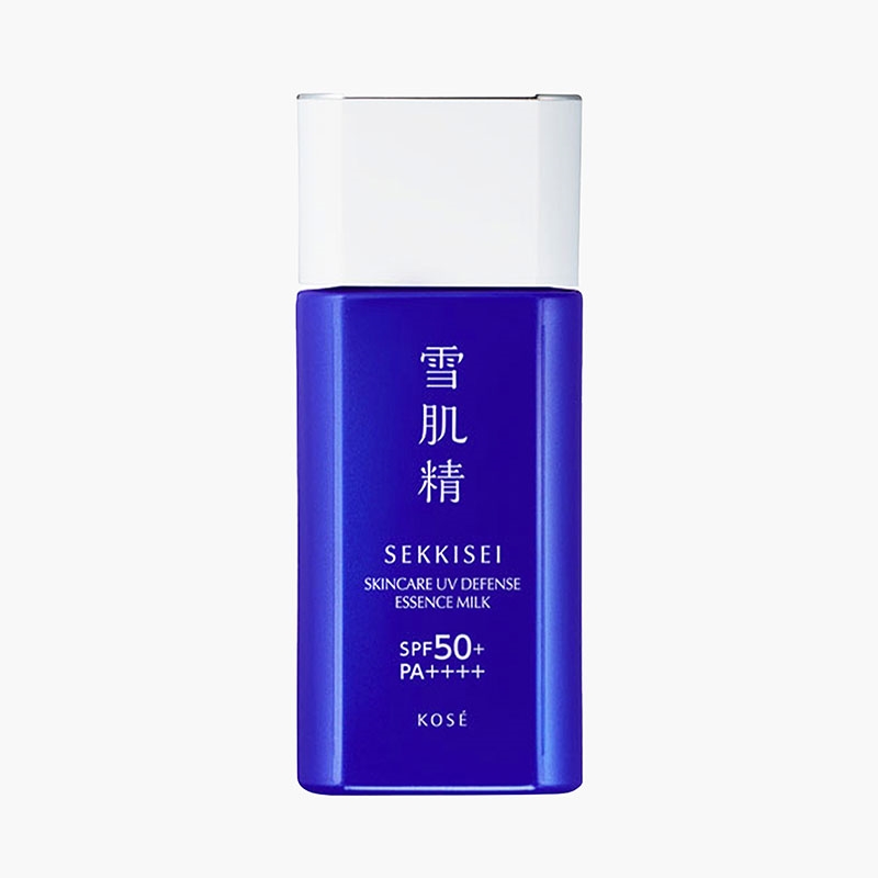 Sữa chống nắng bảo vệ da toàn diện Sekkisei Skincare UV Defense Essence Milk SPF 50+ Pa++++ 60g - Hàng Nhật nội địa