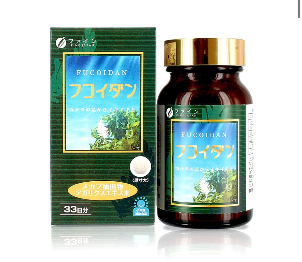 VIÊN BỔ SUNG FUCOIDAN FINE JAPAN (HỘP 198 VIÊN) - Hàng Nhật nội địa
