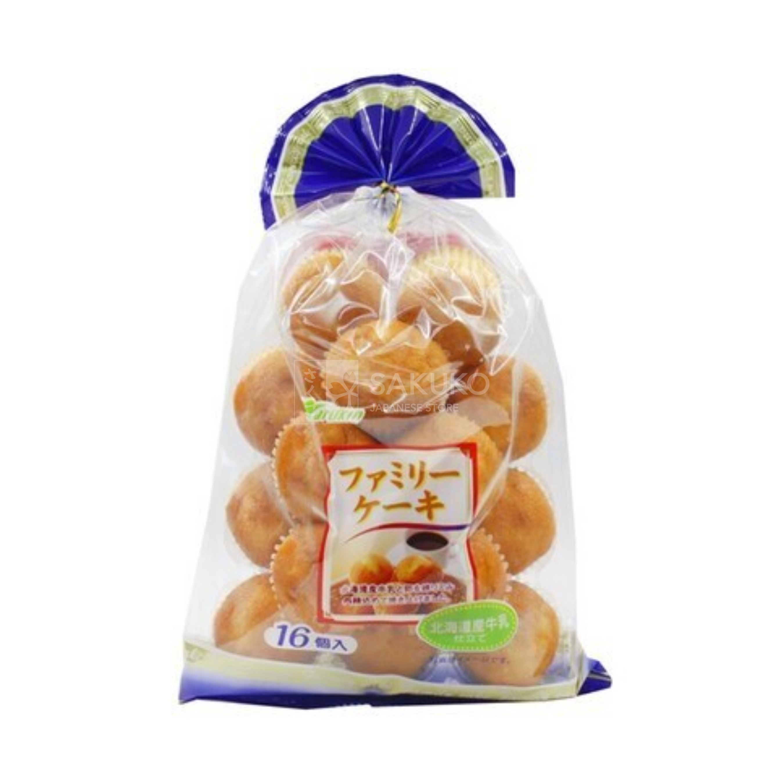 Bánh bông lan trứng Marukin soft Family cake 307g - Hàng Nhật nội địa