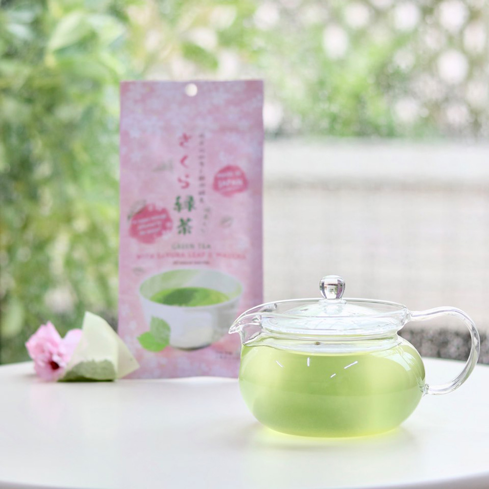 TRÀ XANH SAKURA MATCHA NHẬT BẢN 24G (3G X 8 TÚI LỌC) - Hàng Nhật nội địa