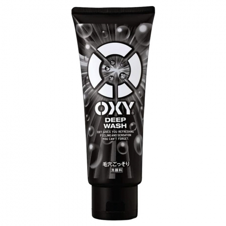 Sữa rửa mặt Oxy Deep Wash cho nam 130g - Hàng Nhật nội địa