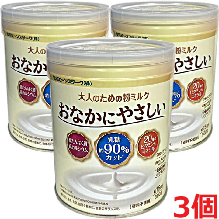 Sữa Bột Dinh Dưỡng Dành Cho Người Lớn Onaka Ni Yasashi ( Lon 300g) - Hàng Nhật nội địa