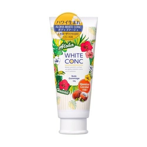 Tẩy tế bào chết toàn thân WHITE CONC ALOHA- Hàng Nhật nội địa