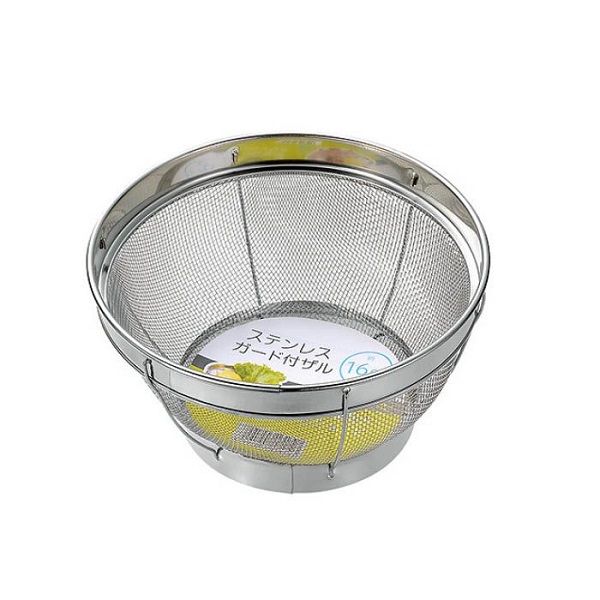 Rổ inox đựng hoa quả 16cm - Hàng Nhật nội địa