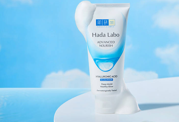 Sữa rửa mặt Hada Labo sạch sâu dưỡng ẩm 80g