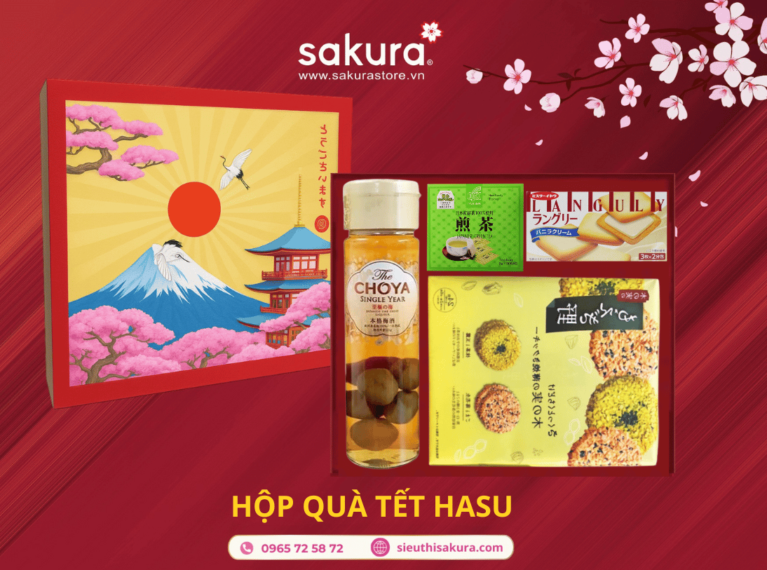HỘP QUÀ TẾT NHẬT BẢN 2026 – HASU 2657