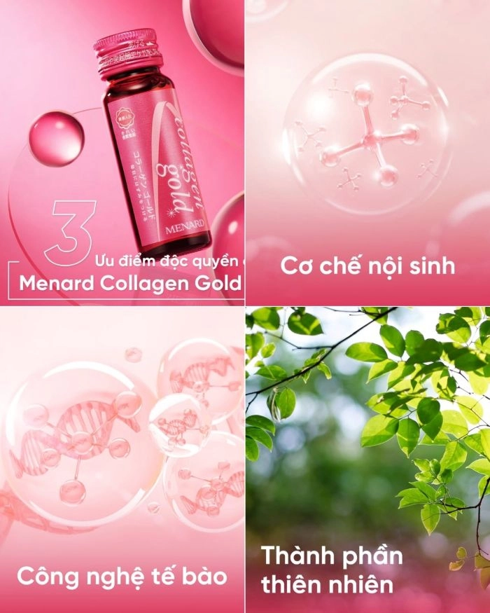 Combo 3 Hộp Collagen Menard Gold Nhật Bản ( 30 Lọ x 30ml) - Hàng Nhật nội địa