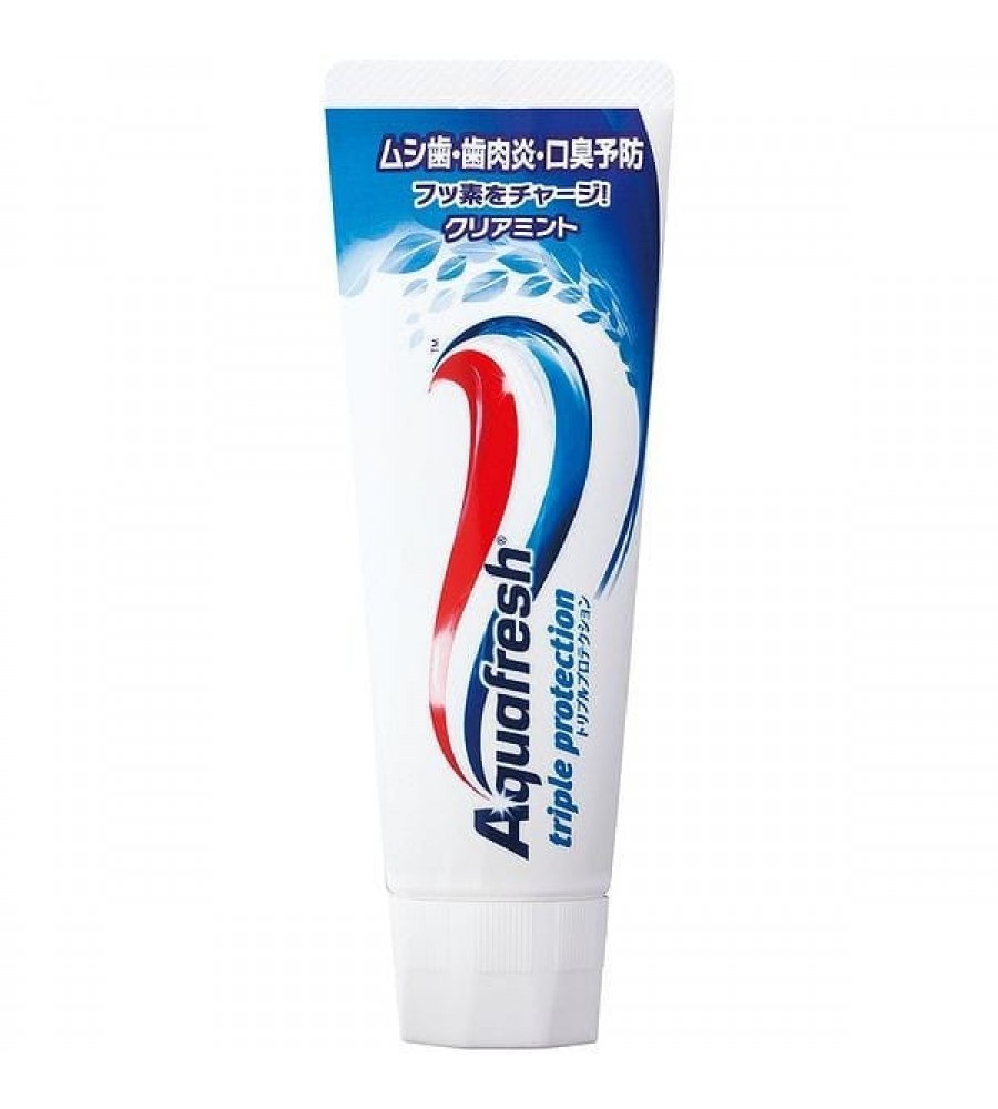 Kem đánh răng Aquafresh chanh bạc hà - Hàng Nhật nội địa