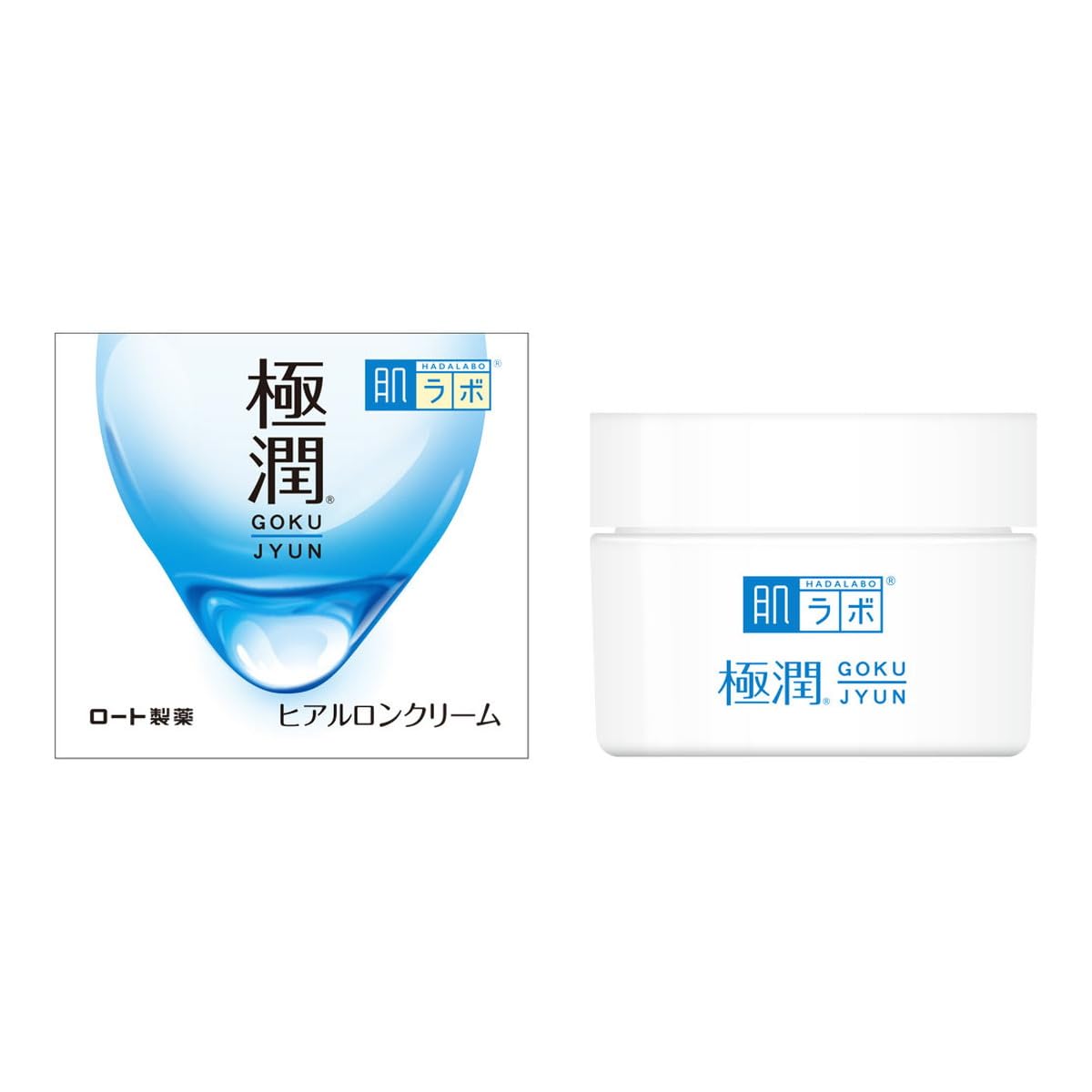 Kem Dưỡng Ẩm Trắng Da Hada Labo Goku 50g - Hàng Nhật nội địa