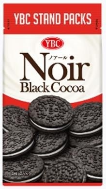 Bánh quy cacao đen YBC Noir Black Cocoa 190g - Hàng Nhật nội địa