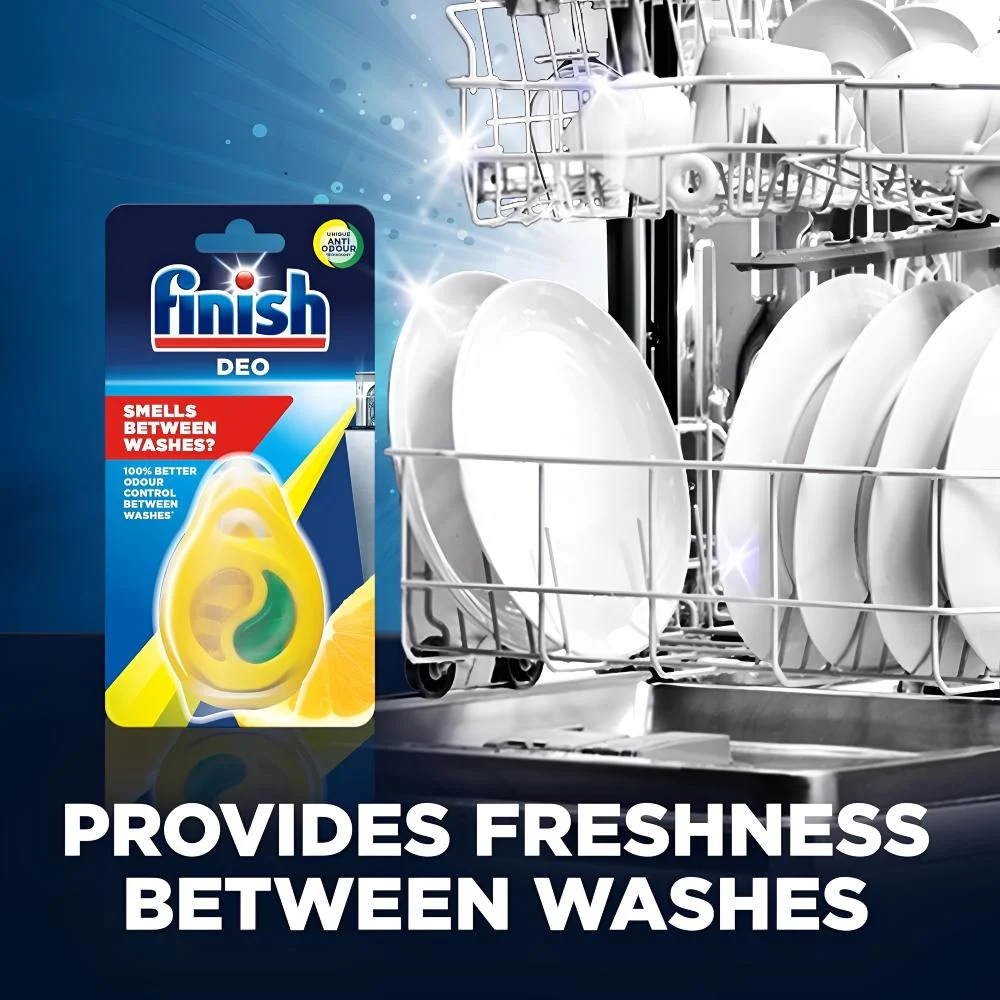 Tinh dầu treo khử mùi khoang máy rửa bát Finish