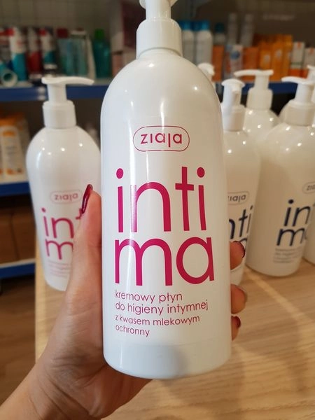 Dung dịch vệ sinh phụ nữ Intima Ziaja 200ml màu hồng - Hàng Nhật nội địa