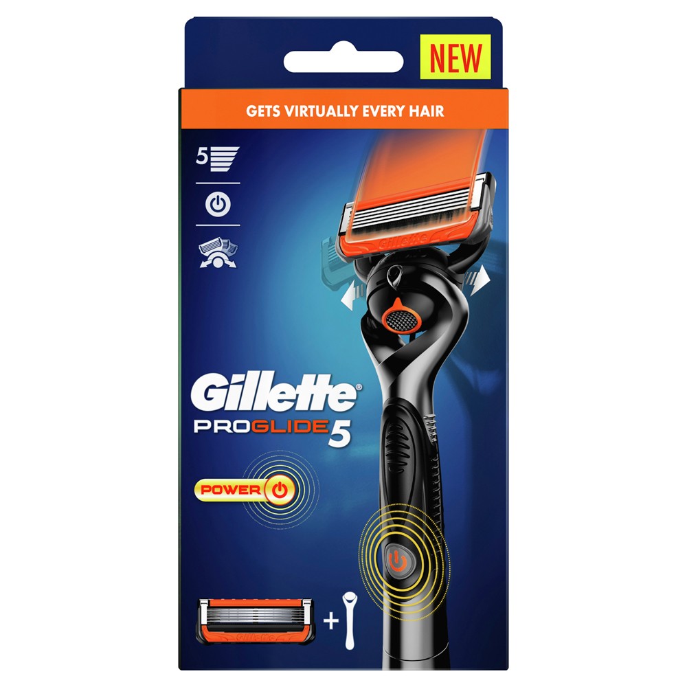 Set 8 lưỡi dao cạo râu thay thế Gillette Fusion 5+1 lưỡi kép (mẫu 1) - Hàng Nhật nội điạ