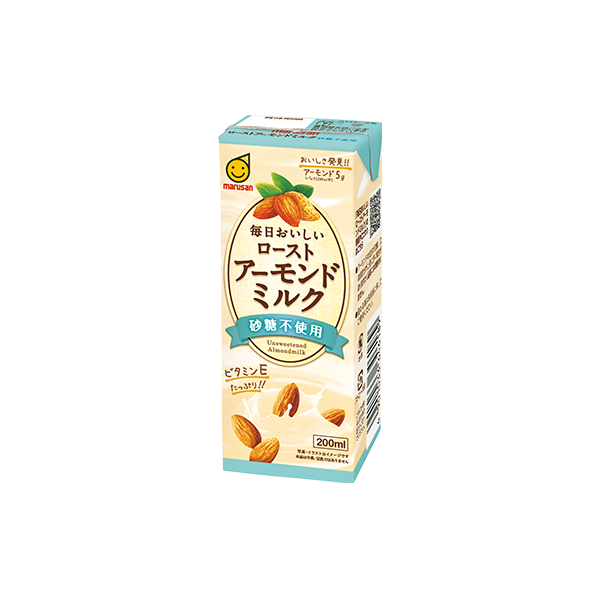 Sữa hạnh nhân không đường Marusan 200ml - Hàng Nhật nội địa