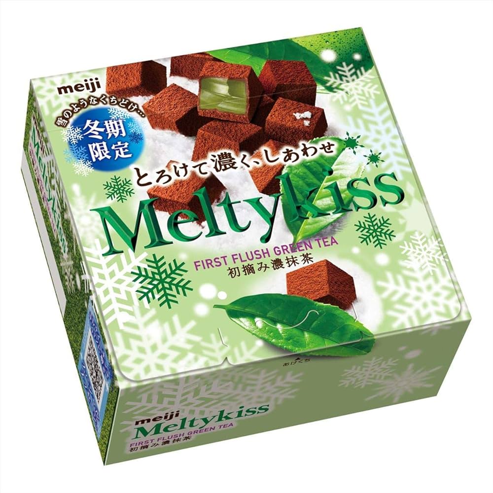 Socola Meltykiss gói vị trà xanh 114gr - Hàng Nhật nội địa