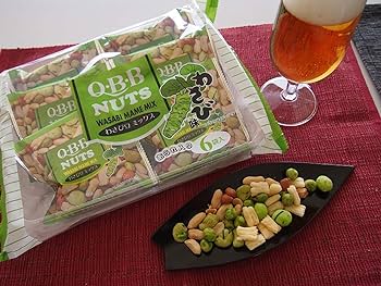 Đậu phộng vị wasabi mame mix 120gr - Hàng Nhật nội địa