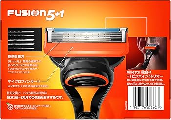 Set 10 Đầu Thay Thế Gillette Fusion 5 lưỡi kép - Hàng Nhật nội địa