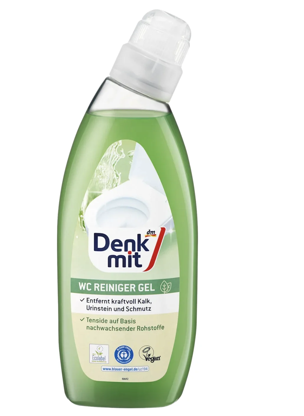 Dung dịch tẩy đa năng nhà vệ sinh, bồn cầu Denkmit 750ml ( hương tươi mát)