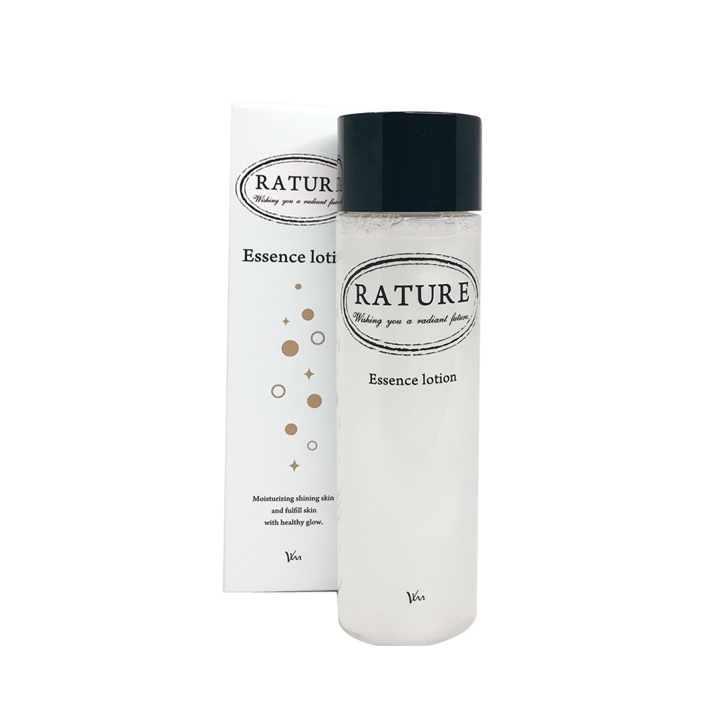 Nước dưỡng ẩm, làm đầy đặn, chống tạo dầu, làm mượt da Rature Essence Lotion - Hàng Nhật nội địa