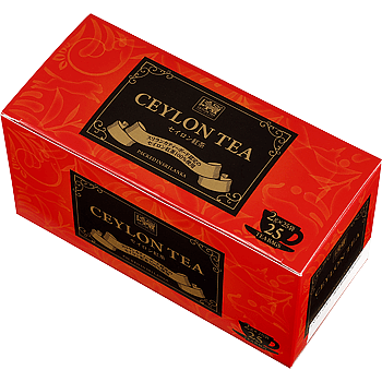 Hồng trà túi lọc Ceylon Tea - Hộp 25 gói x 2g- Hàng Nhật nội địa