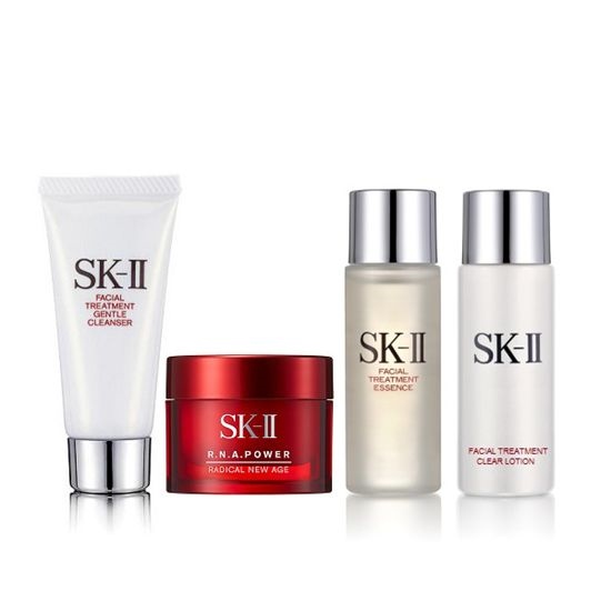 Bộ 4 Sản Phẩm Dưỡng Da SK-II Essential Travel Kit