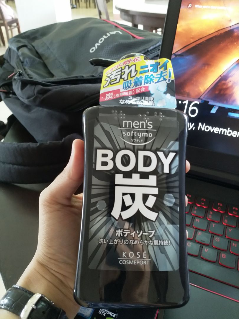 Sữa Tắm Dành Cho Nam Kose Men’S Softymo Body Soap 550ml - Hàng Nhật nội địa