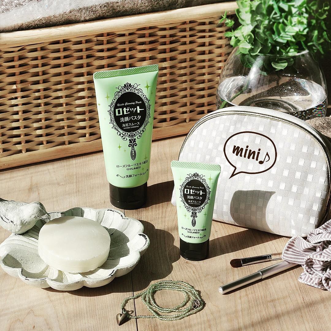 Sữa Rửa Mặt Rosette 80G Xanh Lá - Se Khít Lỗ Chân Lông - Hàng Nhật nội địa