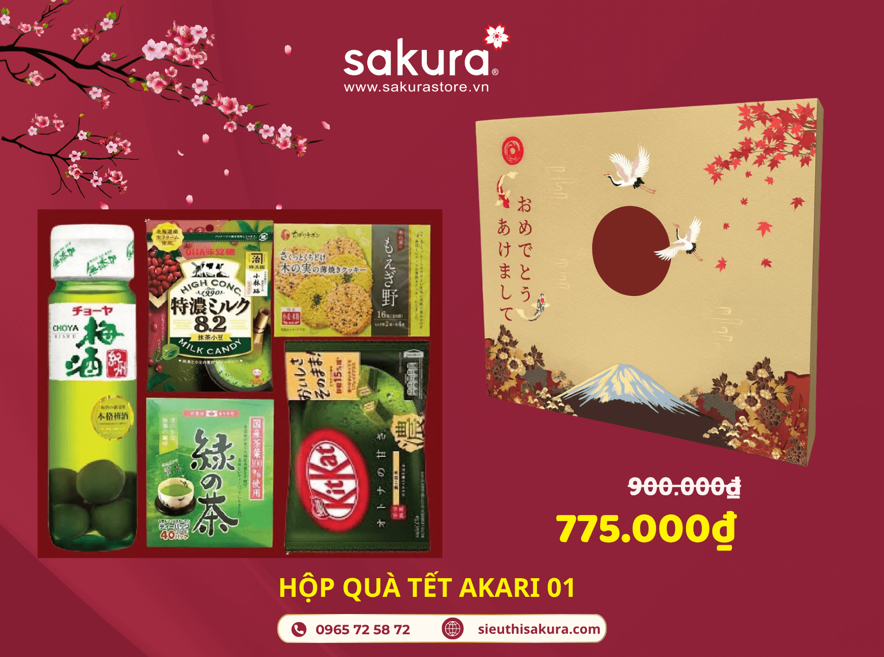 HỘP QUÀ TẾT AKARI 01